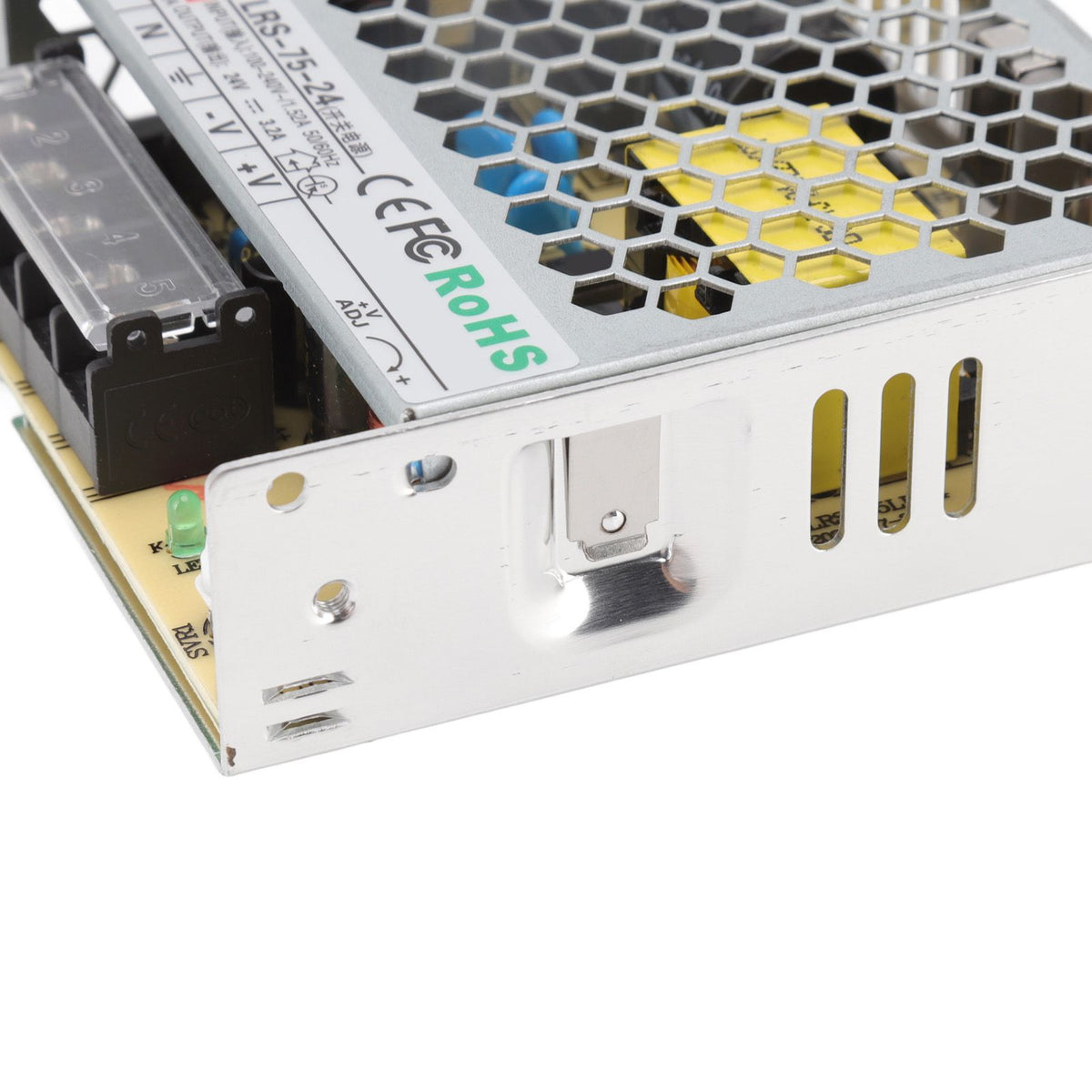 24V Switching Power Supply 3.2A Pure Copper Power Supply Transformer Adapter for Military Equipment 100‑240V