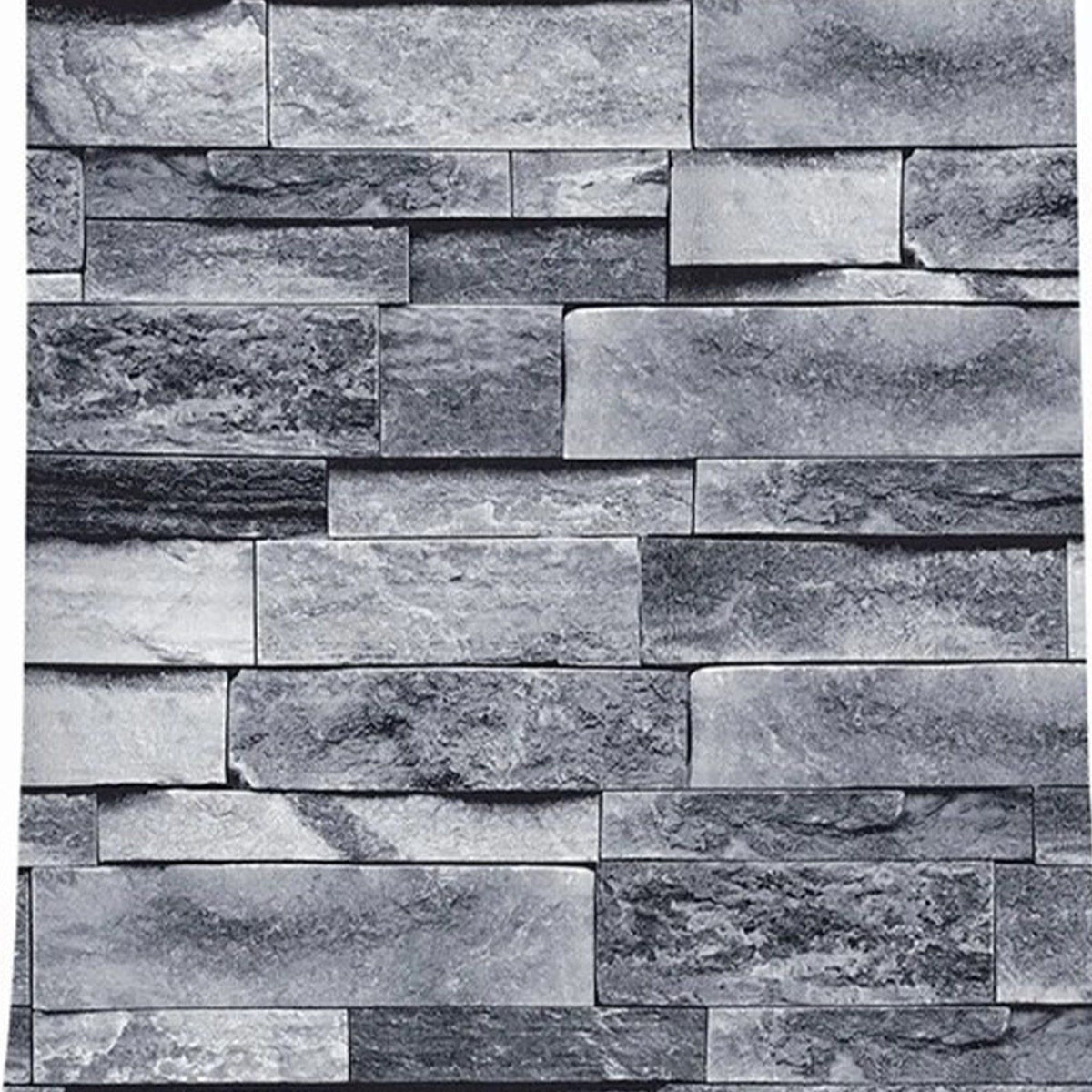 Self Adhesive Wallpaper 3D Simulation Brick Designed Thickened Paper Wall Stickers for Decoration