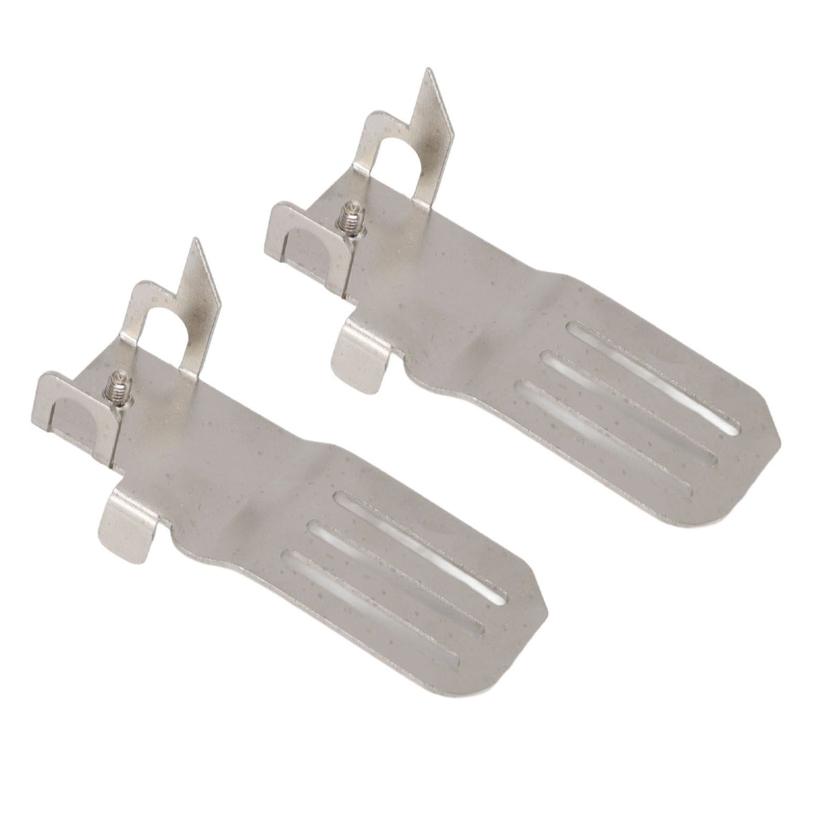 2PCS Measuring Tape Clip Aluminium Alloy with Three Installation Slots Measuring Tape Holder for Woodworking