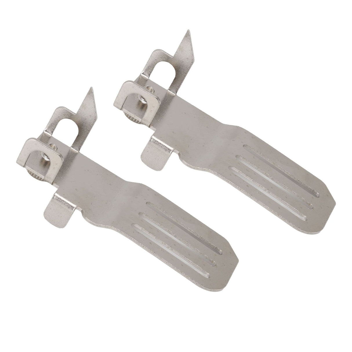 2PCS Measuring Tape Clip Aluminium Alloy with Three Installation Slots Measuring Tape Holder for Woodworking