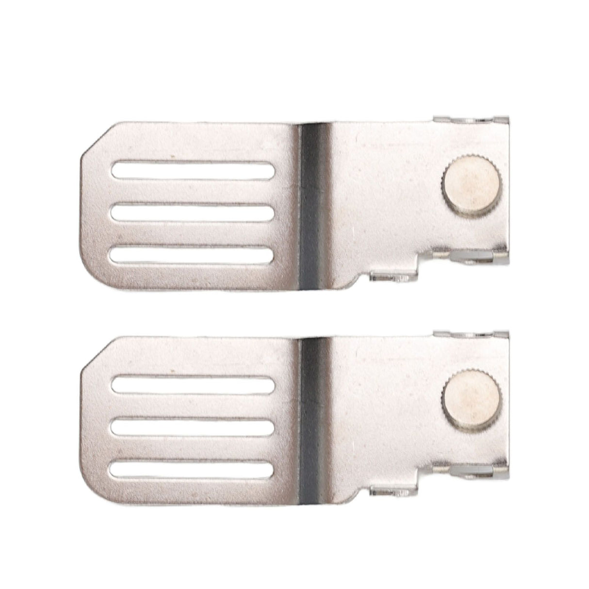 2PCS Measuring Tape Clip Aluminium Alloy with Three Installation Slots Measuring Tape Holder for Woodworking