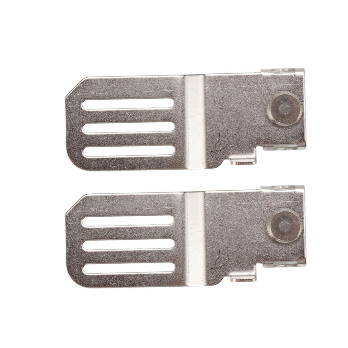 2PCS Measuring Tape Clip Aluminium Alloy with Three Installation Slots Measuring Tape Holder for Woodworking