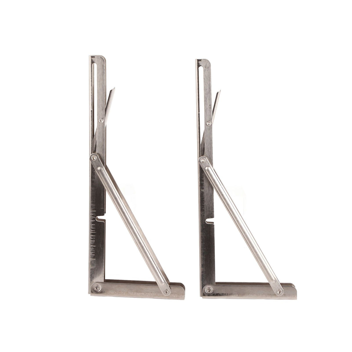 Triangular Folding Angle Bracket Thickened Stainless Steel L Shaped Folding Angle Support for Kitchen Bedroom