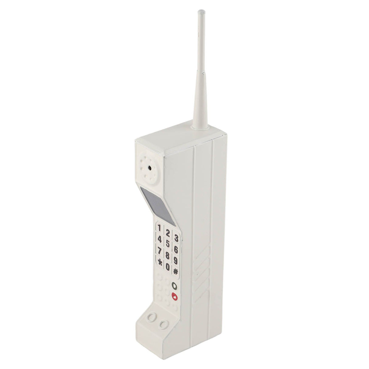 Retro Cellphone Model Old Fashioned Cellular Phone Model Ornament Vintage Simulation Photographic Props for Home Stage White