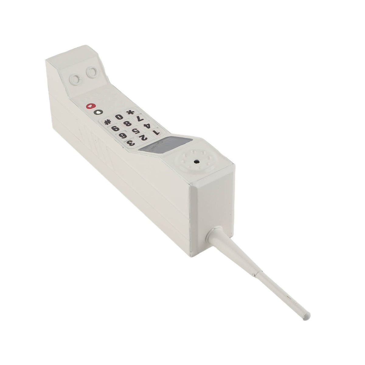 Retro Cellphone Model Old Fashioned Cellular Phone Model Ornament Vintage Simulation Photographic Props for Home Stage White