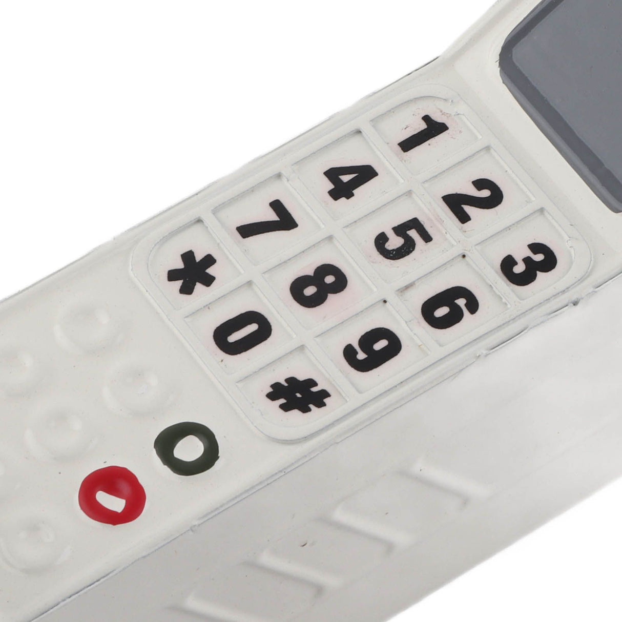 Retro Cellphone Model Old Fashioned Cellular Phone Model Ornament Vintage Simulation Photographic Props for Home Stage White