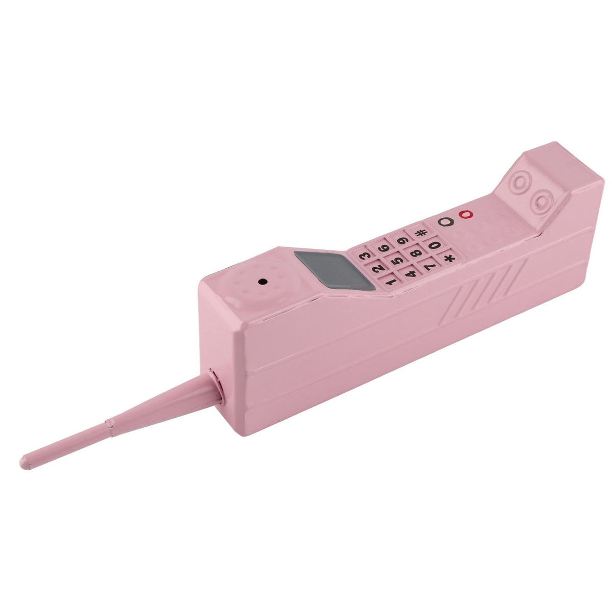 Retro Cellphone Model Old Fashioned Cellular Phone Model Ornament Vintage Simulation Photographic Props for Home Stage Pink