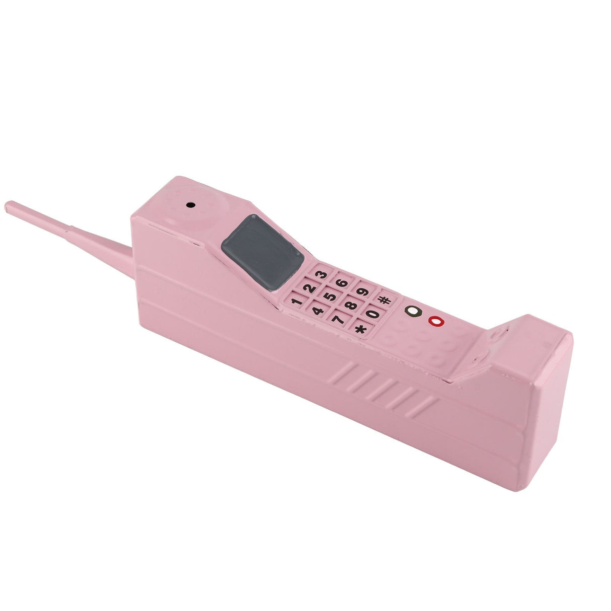 Retro Cellphone Model Old Fashioned Cellular Phone Model Ornament Vintage Simulation Photographic Props for Home Stage Pink