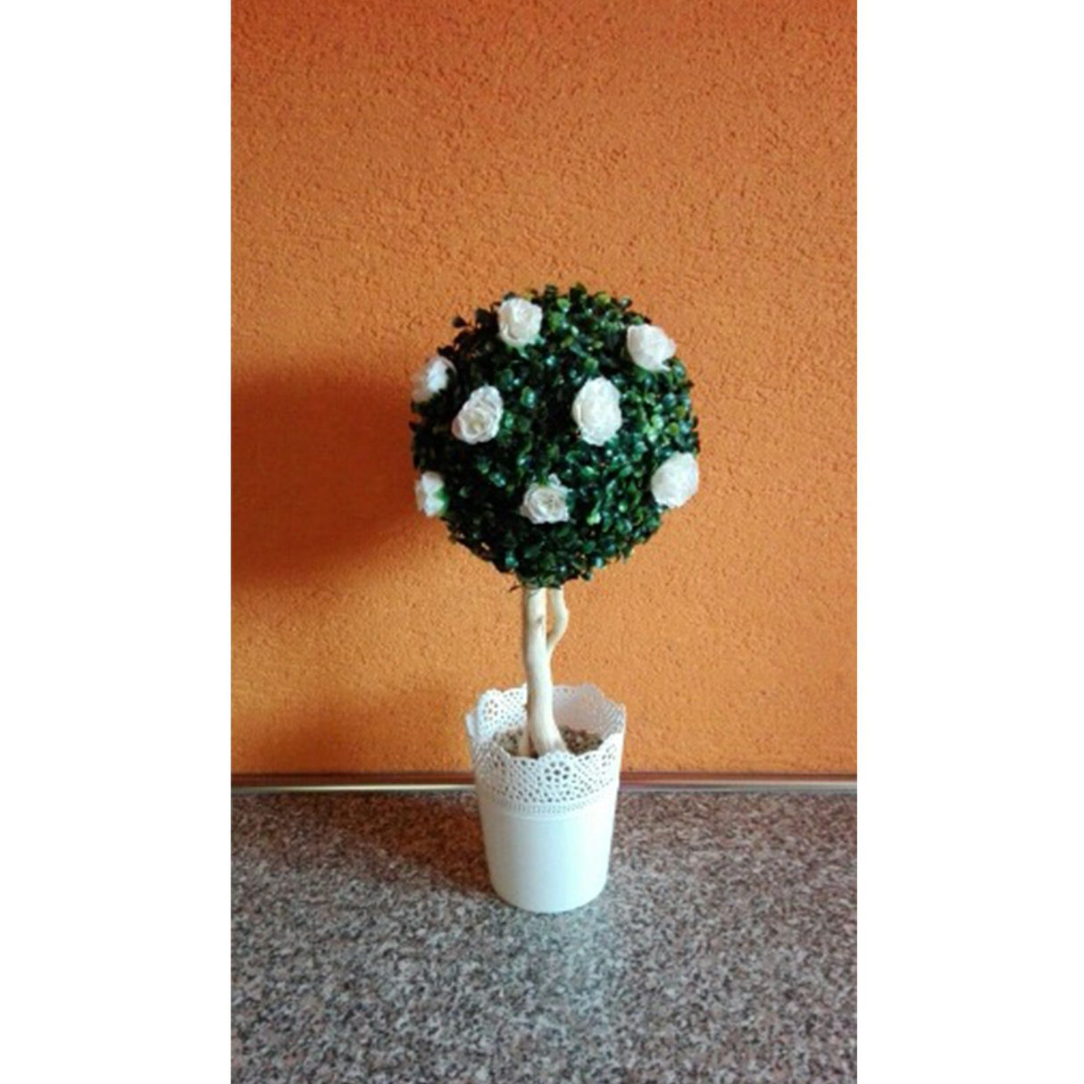 50PCS Simulation Rose Head Decorative Reusable Silk Fake Rose Flower for Wedding Party White