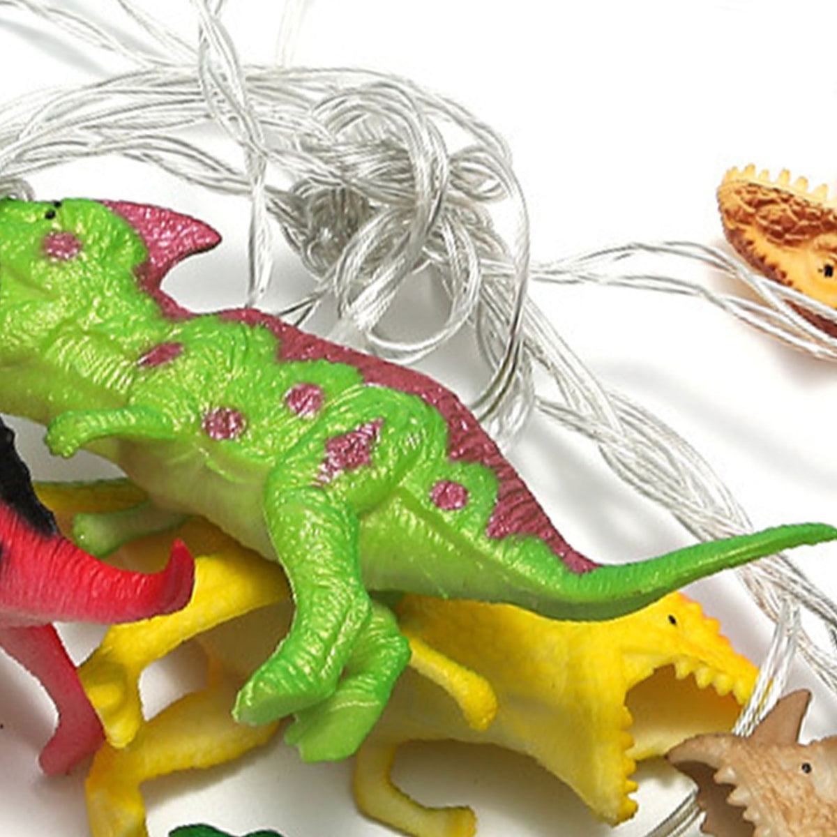 Dinosaur String Lamp 2m 10LED String Lights Animal Fashionable Decorative Light for Bedroom 4.5V