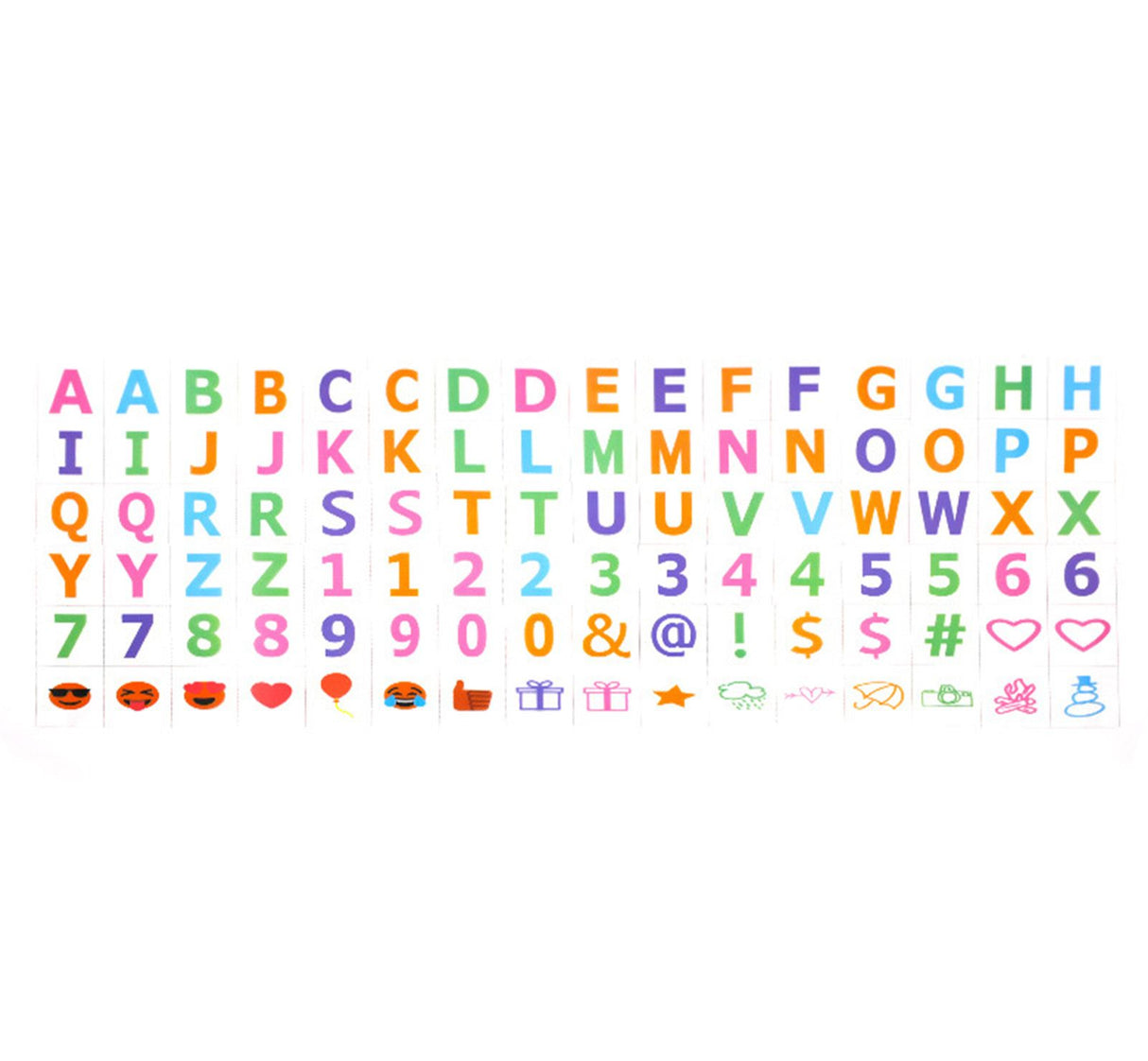 Cinema Light Box Black Heart Shaped LED Light Up Light Box with Coloured Alphabet Stickers