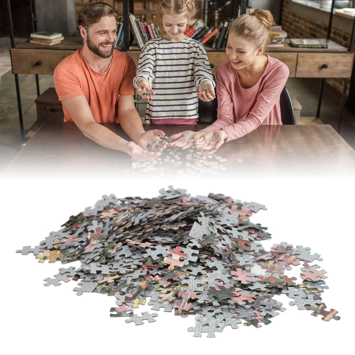 1000 Pieces Jigsaw Puzzle Aesthetic Landscape Jigsaw Puzzle Pieces Paper Puzzle Game for Kids Adults