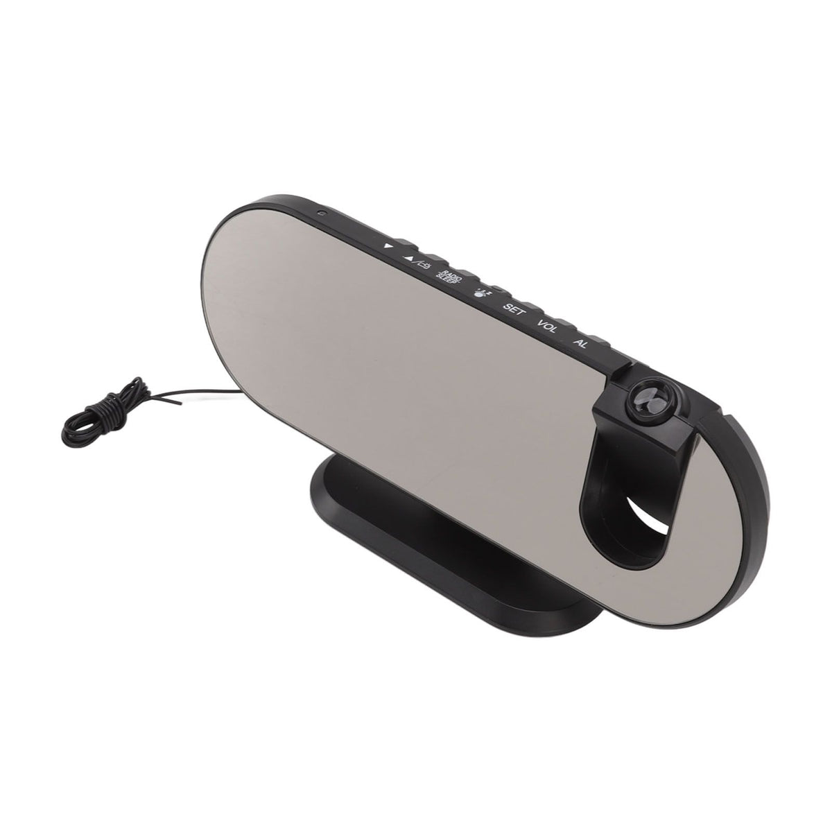 Projection Alarm Clock USB Powered Mirror Display Design High Brightness LED Light Source Ceiling Digital Alarm Clock