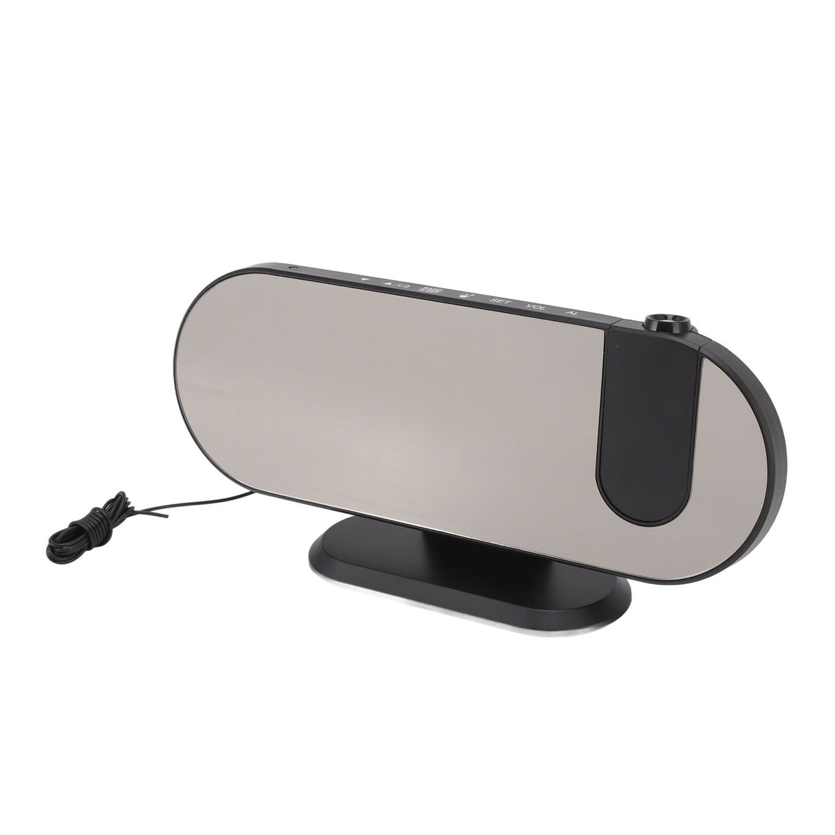 Projection Alarm Clock USB Powered Mirror Display Design High Brightness LED Light Source Ceiling Digital Alarm Clock