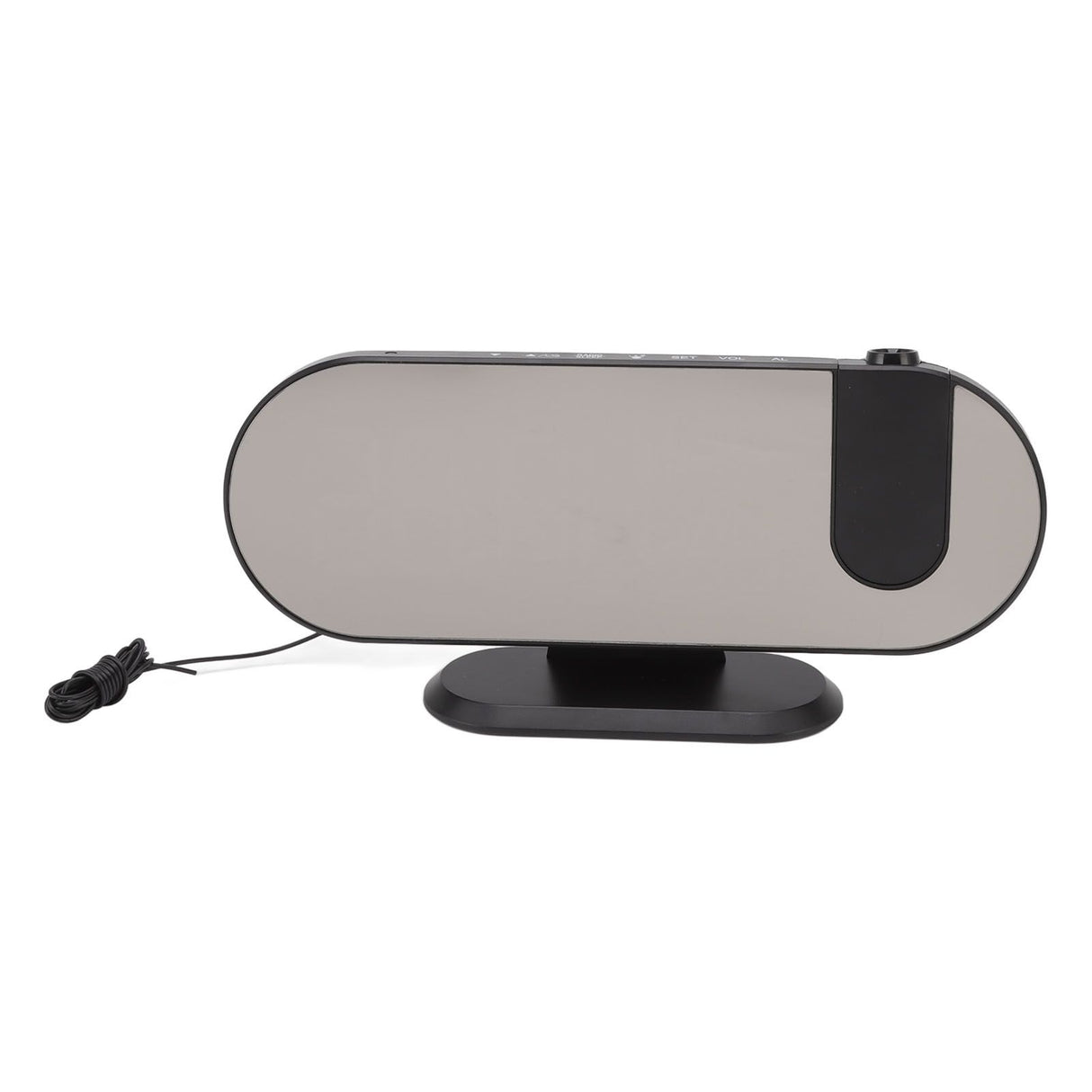 Projection Alarm Clock USB Powered Mirror Display Design High Brightness LED Light Source Ceiling Digital Alarm Clock