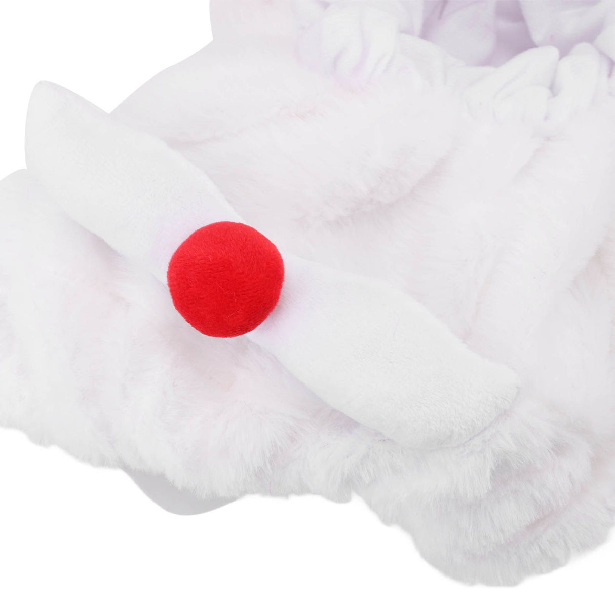 Christmas Helmet Cover Plush Scratch Proof Motorcycle Helmet Hat for Entertainment Decoration
