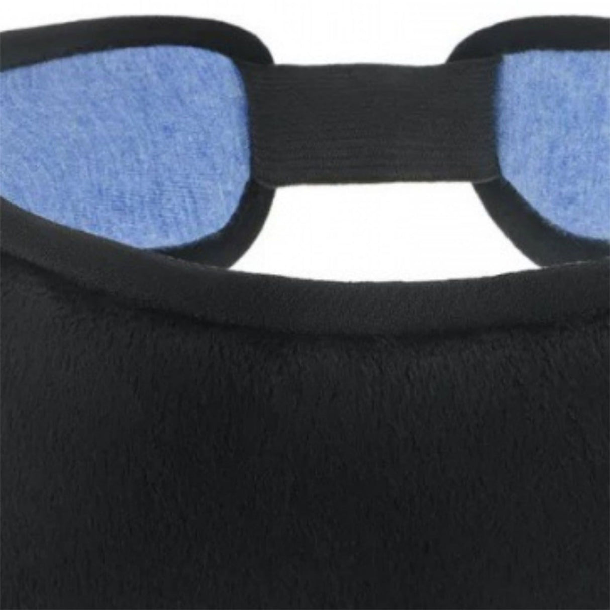 Smart Eye Mask Wireless Bluetooth 5.0 Music Communication Light Shading for Sleep Black