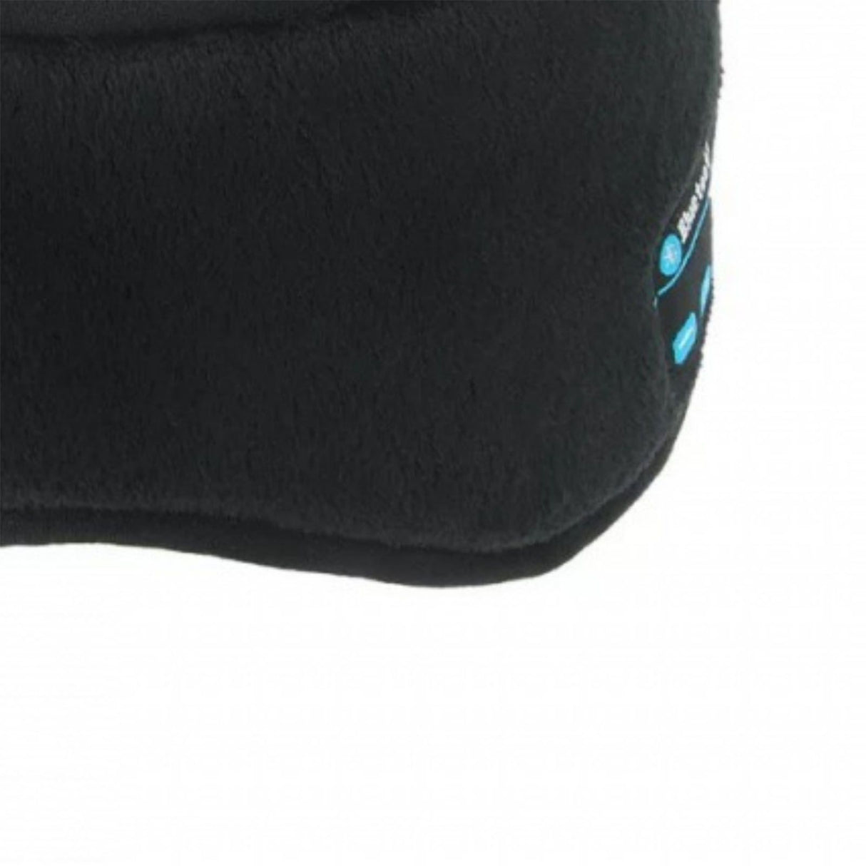 Smart Eye Mask Wireless Bluetooth 5.0 Music Communication Light Shading for Sleep Black