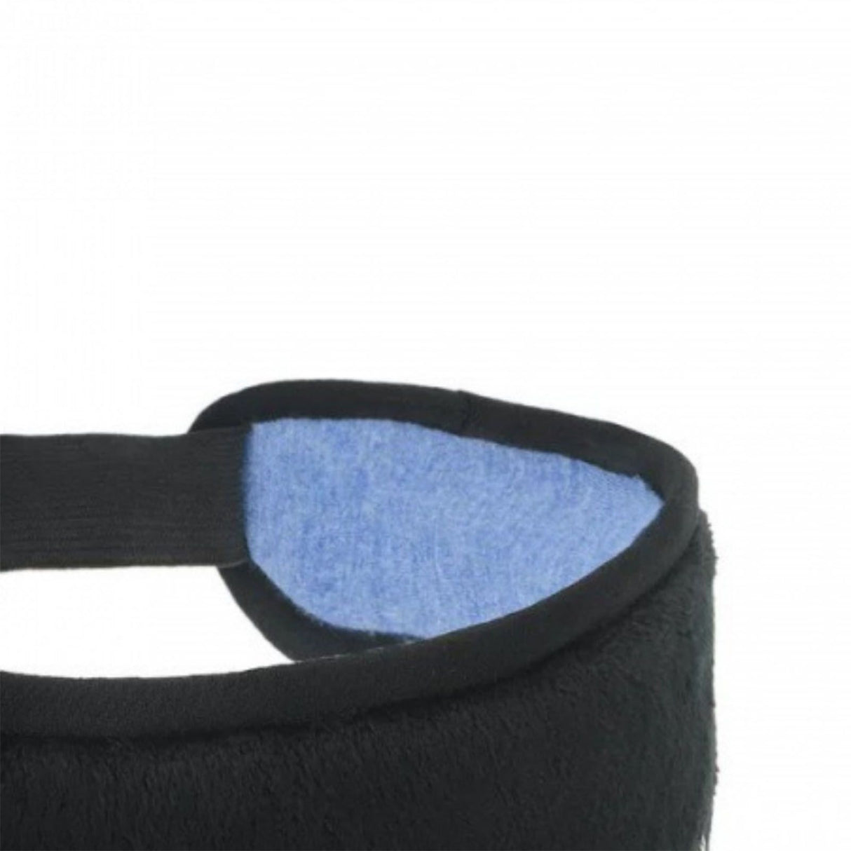 Smart Eye Mask Wireless Bluetooth 5.0 Music Communication Light Shading for Sleep Black