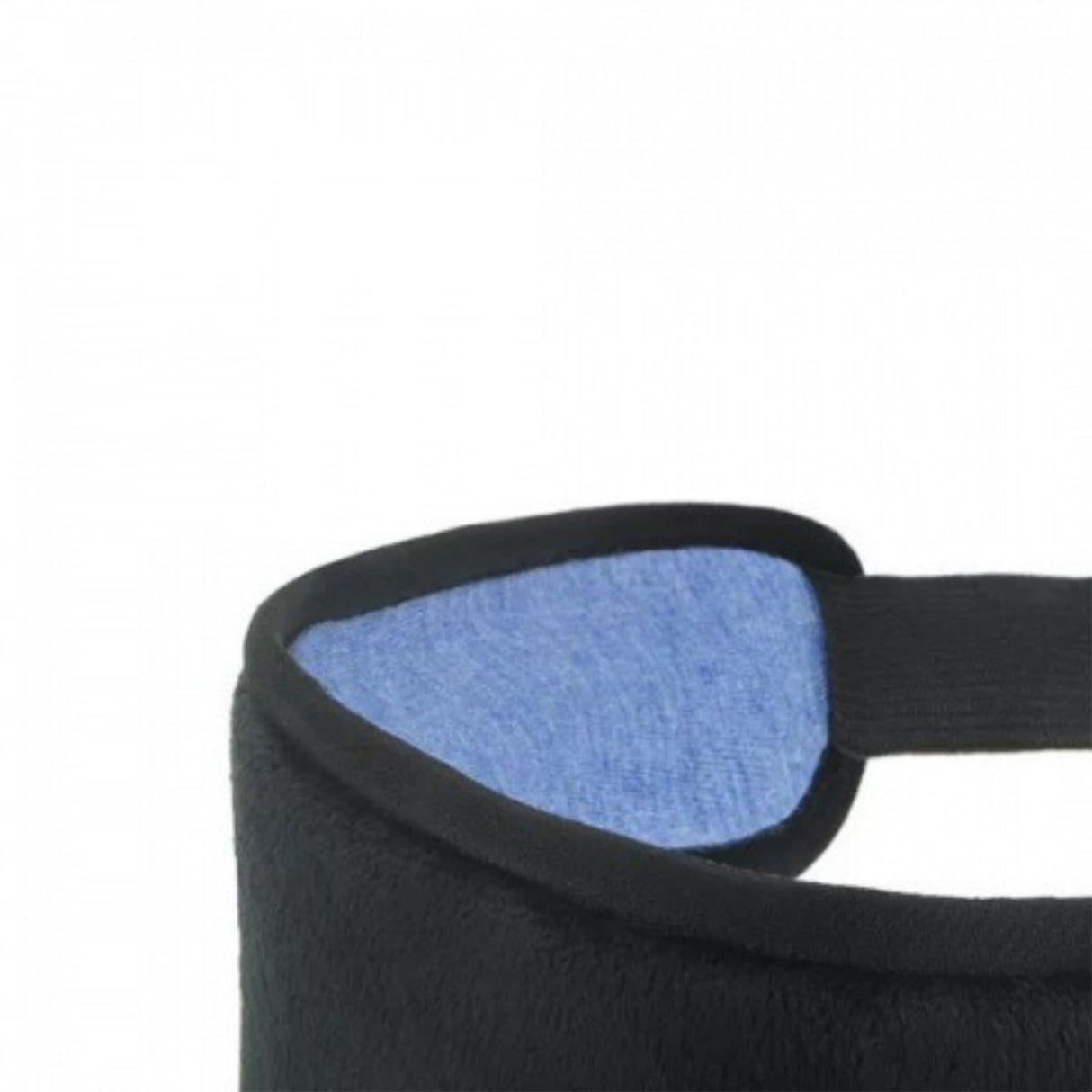Smart Eye Mask Wireless Bluetooth 5.0 Music Communication Light Shading for Sleep Black