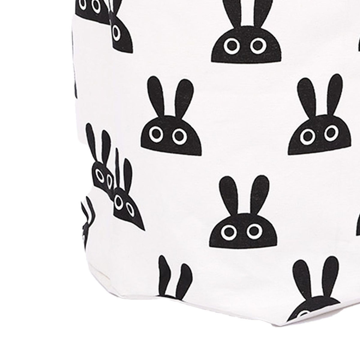 Laundry Basket Cute Rabbit Cotton 40x40x50cm Dirty Clothes Hamper Storage Basket Waterproof Lining Bin
