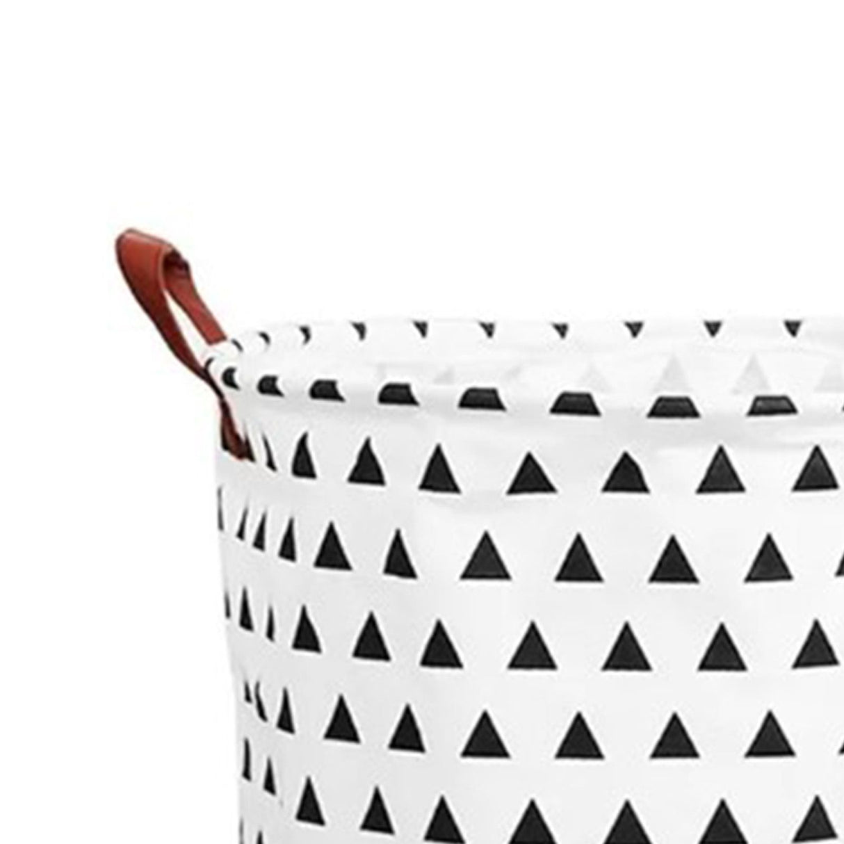Laundry Basket Cotton Linen 40x40x50cm Dirty Clothes Hamper Storage Basket Waterproof Lining Bin