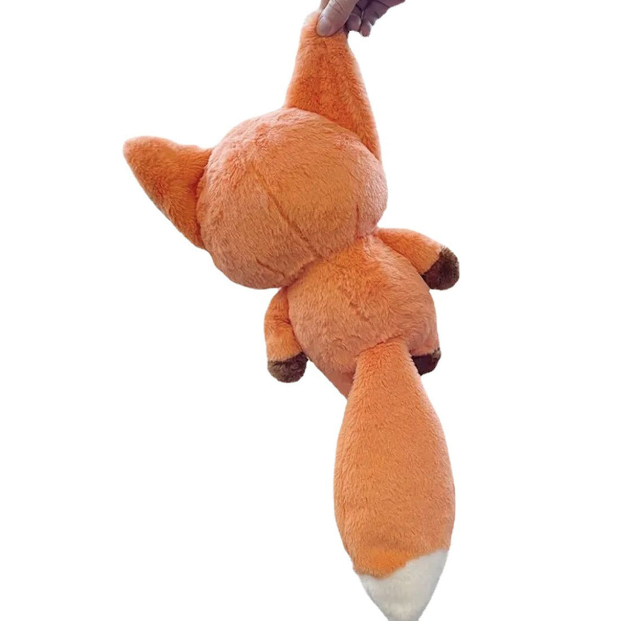 Fox Doll Cute Style Soft Plush Material Stuffed Cartoon Animal Toy for Kids Birthday Present Orange Full Length 60cm