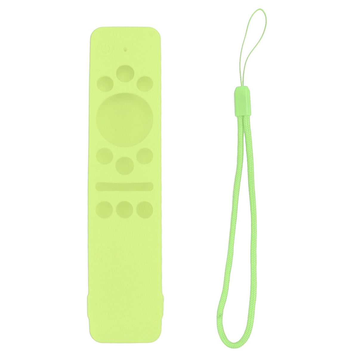 Silicone Protective Cover Case for Samsung Smart TV Remote Control BN59 01259E 1259B 1312A 1312B Fluorescent Green