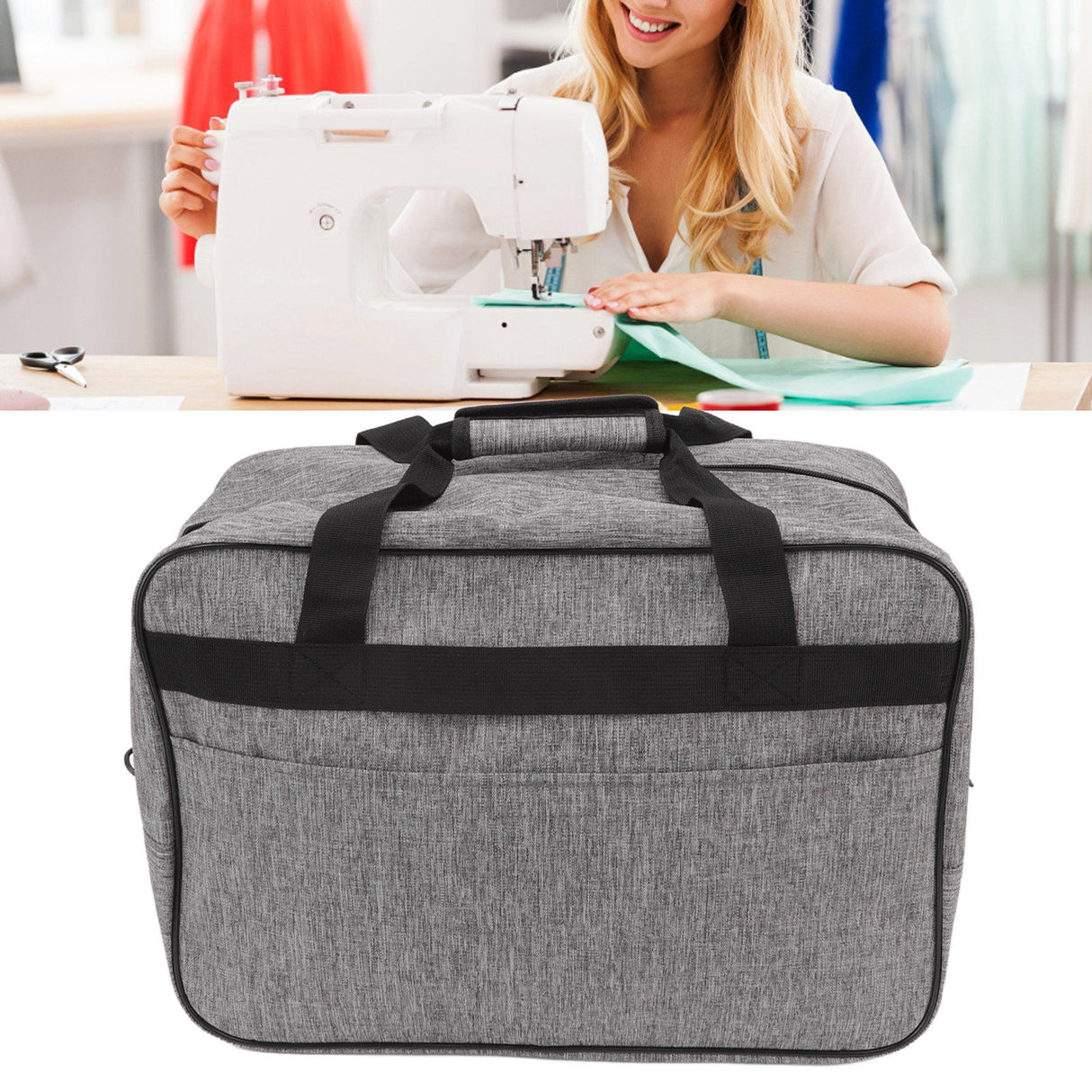 Sewing Machine Storage Bag Portable Universal Tote Bag Sewing Machine Carrying Handbag