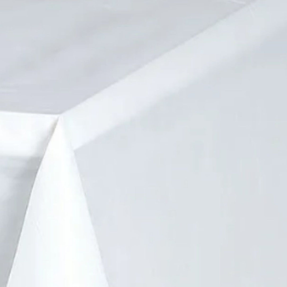 5Pcs Disposable Tablecloth White 137x183cm PE Protective Table Cloth for Wedding Party Tablecloth