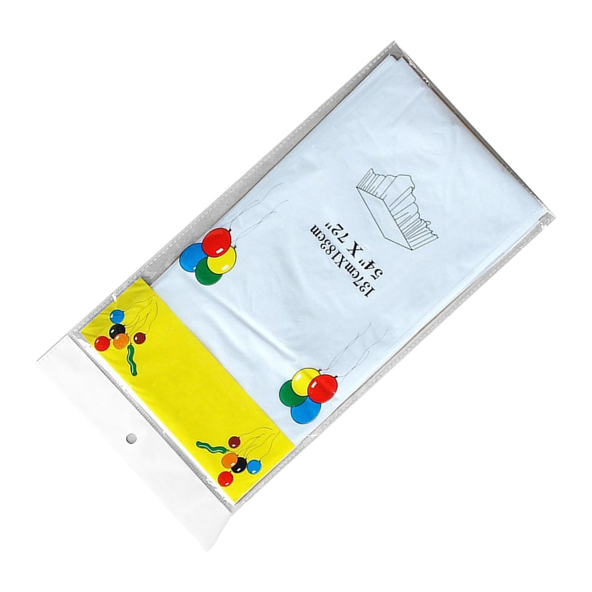 5Pcs Disposable Tablecloth White 137x183cm PE Protective Table Cloth for Wedding Party Tablecloth