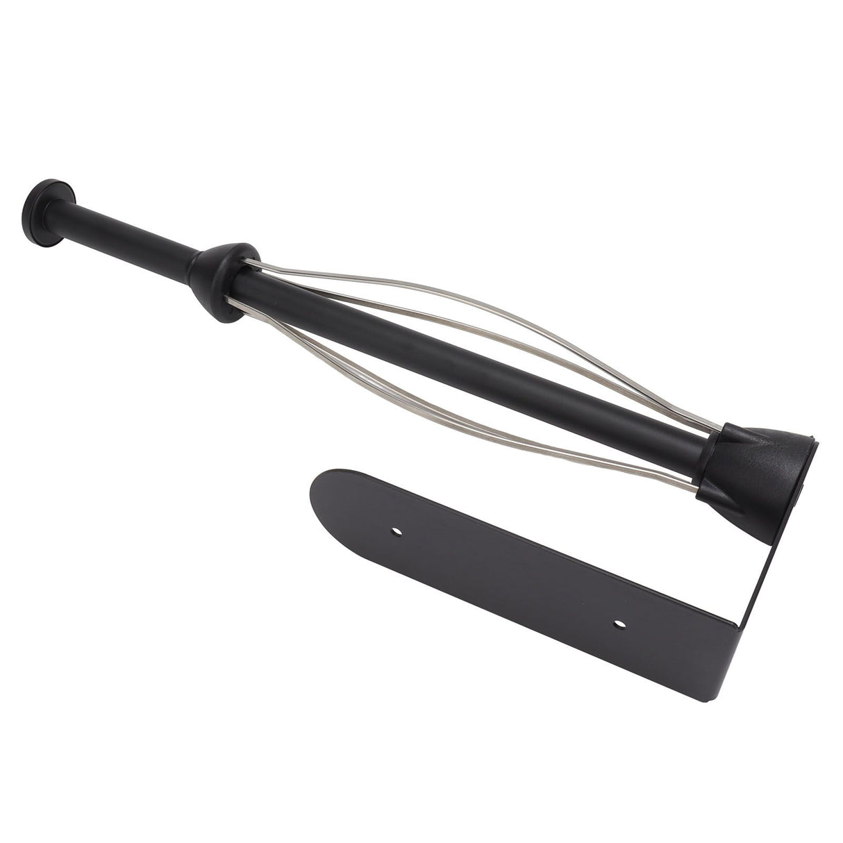Single Hand Operable Paper Towel Holder Stainless Steel Wall Mount Paper Towel Rack for Kitchen Bathroom