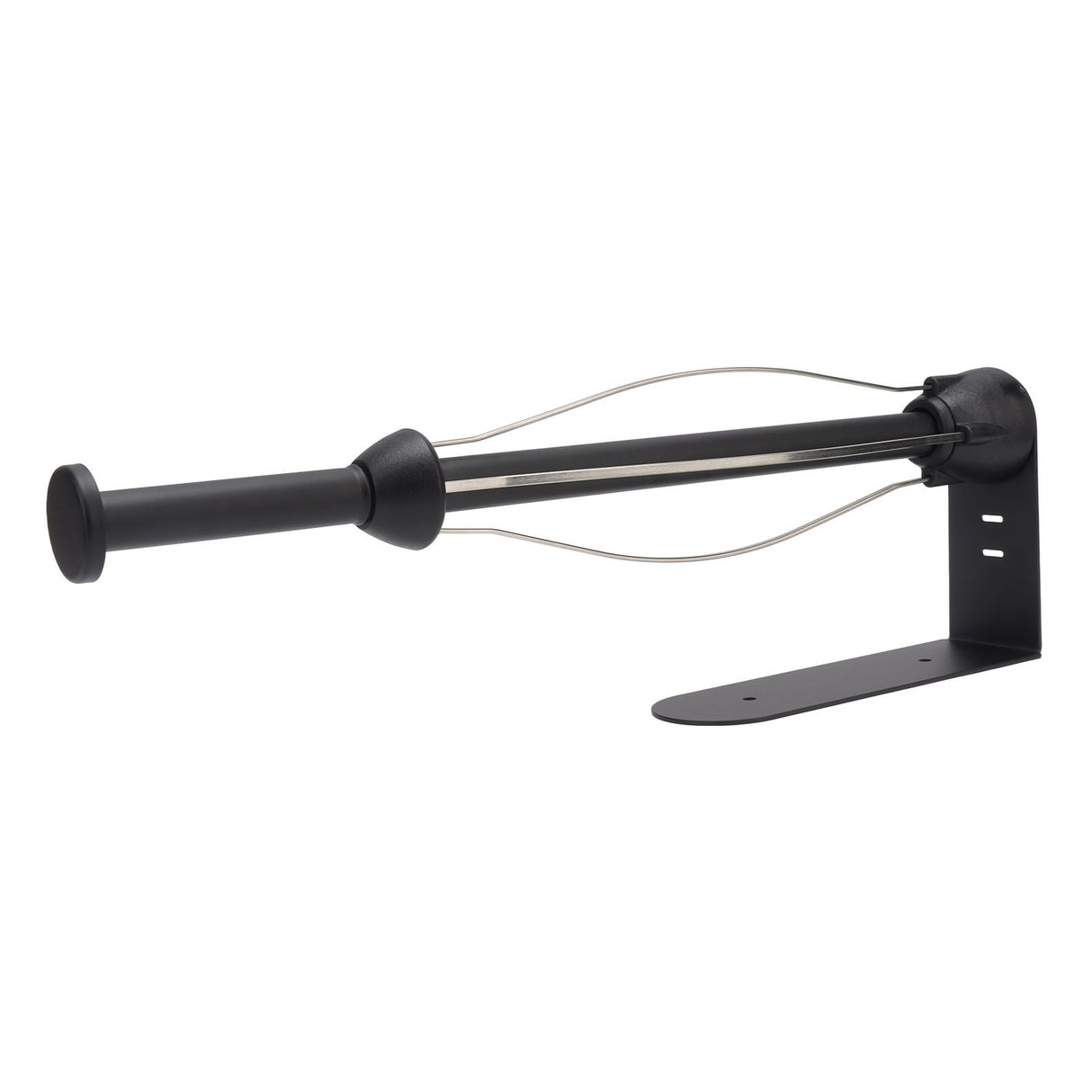 Single Hand Operable Paper Towel Holder Stainless Steel Wall Mount Paper Towel Rack for Kitchen Bathroom