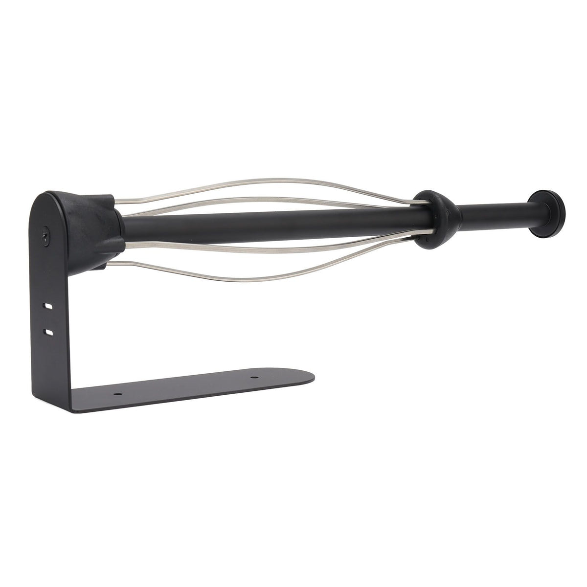 Single Hand Operable Paper Towel Holder Stainless Steel Wall Mount Paper Towel Rack for Kitchen Bathroom