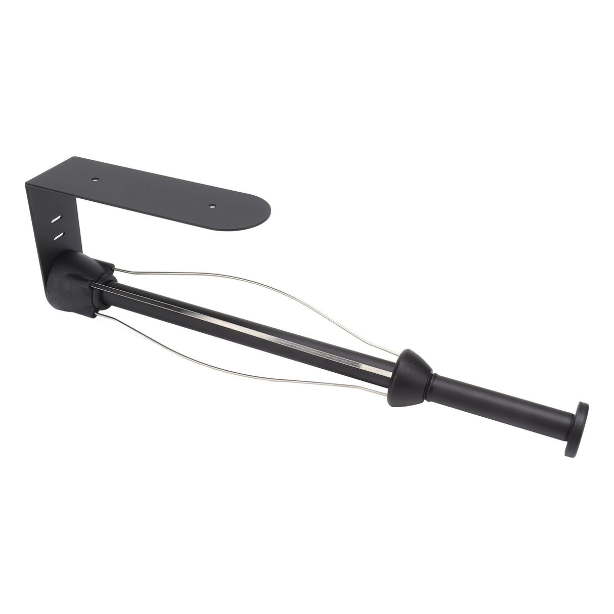 Single Hand Operable Paper Towel Holder Stainless Steel Wall Mount Paper Towel Rack for Kitchen Bathroom