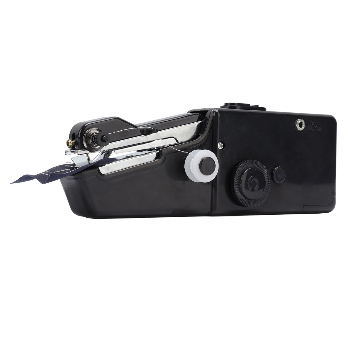 Handheld Sewing Machine Smoothing Stitching Portable Electric Sewing Tool for Home Travel Black