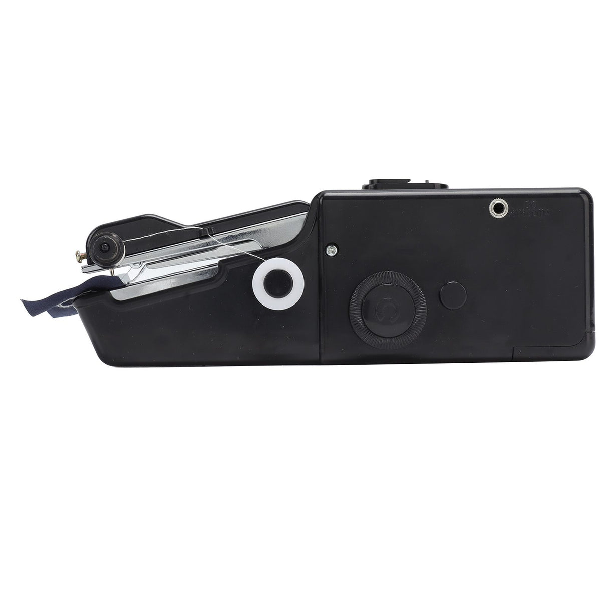 Handheld Sewing Machine Smoothing Stitching Portable Electric Sewing Tool for Home Travel Black