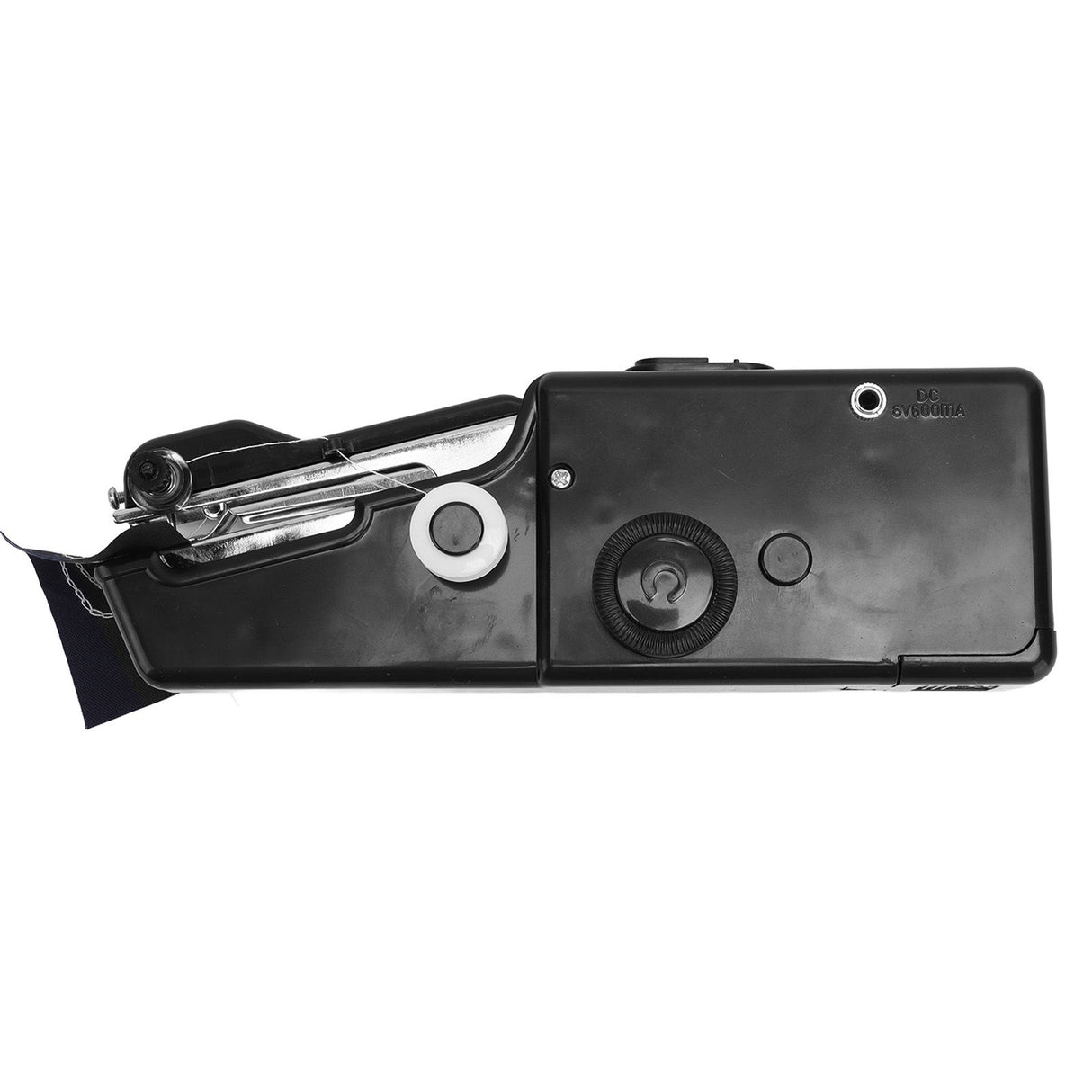 Handheld Sewing Machine Smoothing Stitching Portable Electric Sewing Tool for Home Travel Black