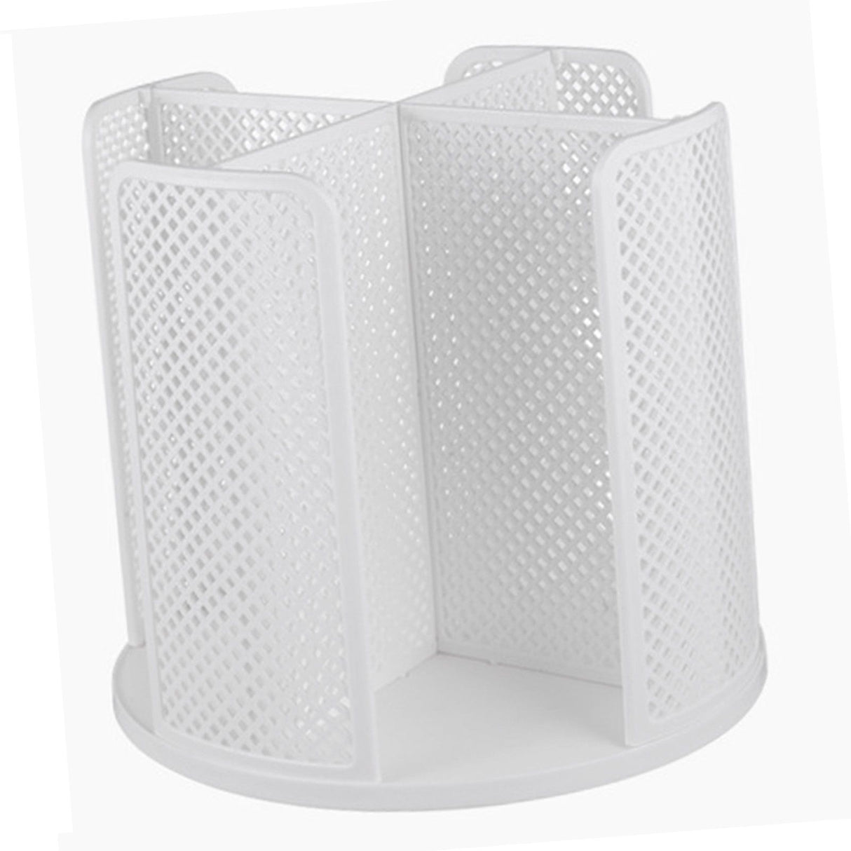 Disposable Cup Storage Organizer 4 Compartment 360 Degree Rotating Coffee Cup Dispenser for Coffee Shops Dessert Stores