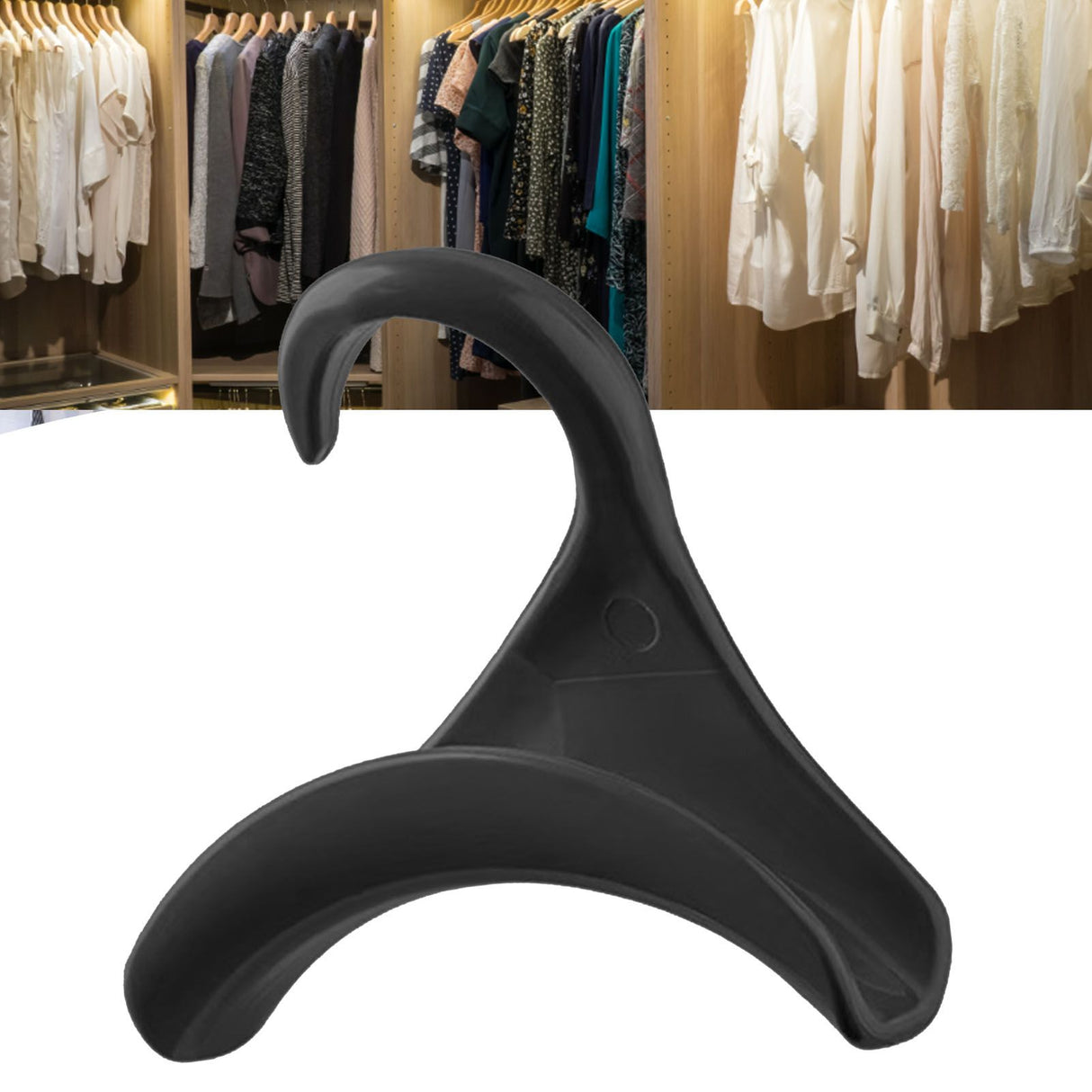 Purse Hanger Bag Arc Door Closet Hanger Hook for Satchel Coat Haversack Belt Storage Black
