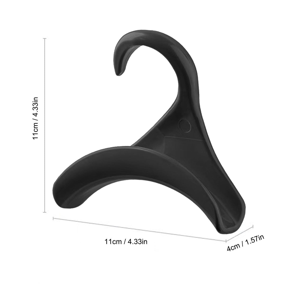 Purse Hanger Bag Arc Door Closet Hanger Hook for Satchel Coat Haversack Belt Storage Black