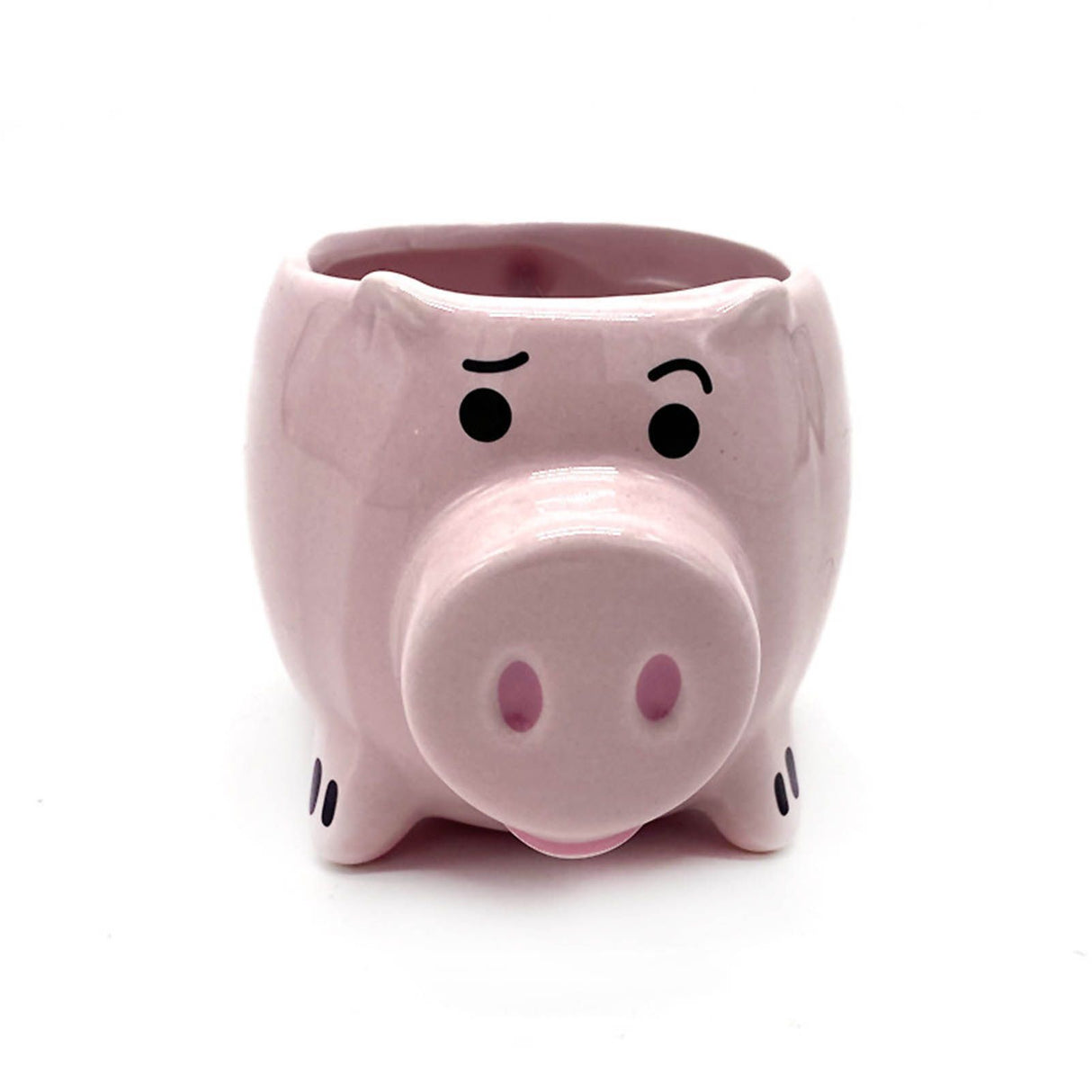 3D Pig Coffee Mug Novelty Pink Cute Pig Ceramic Coffee Tea Mug Funny Porcelain Water Cup for Home Indoor