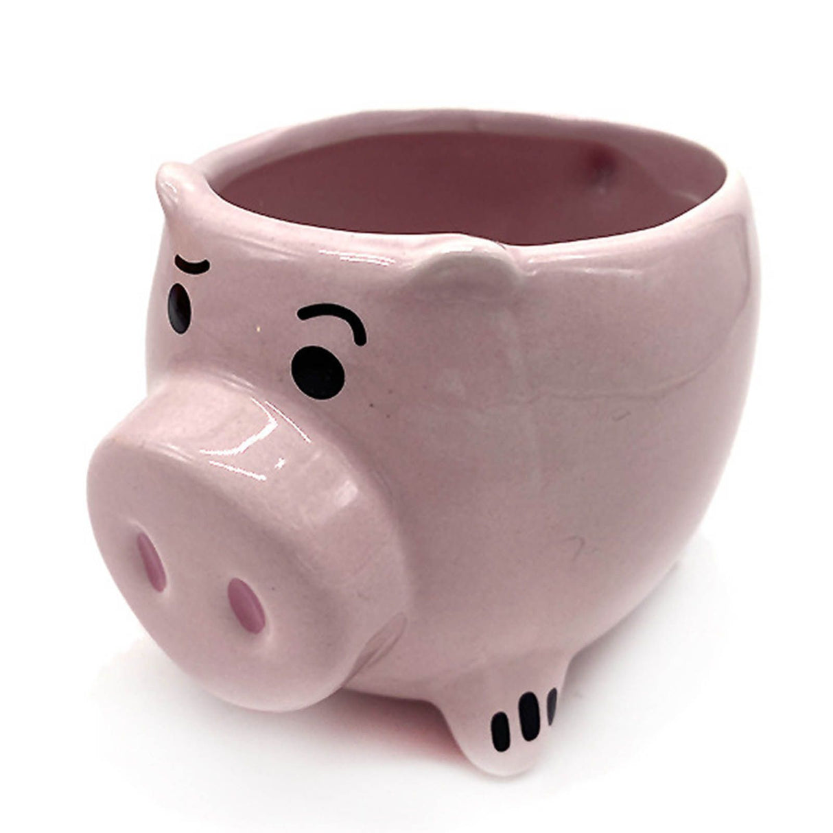 3D Pig Coffee Mug Novelty Pink Cute Pig Ceramic Coffee Tea Mug Funny Porcelain Water Cup for Home Indoor