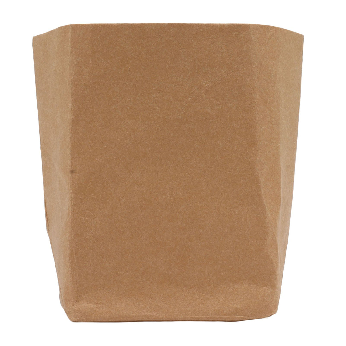Washed Kraft Paper Bag Waterproof Flowerpot Food Storage Bag for Holding Food Fruits Vegetables Household Sundries S