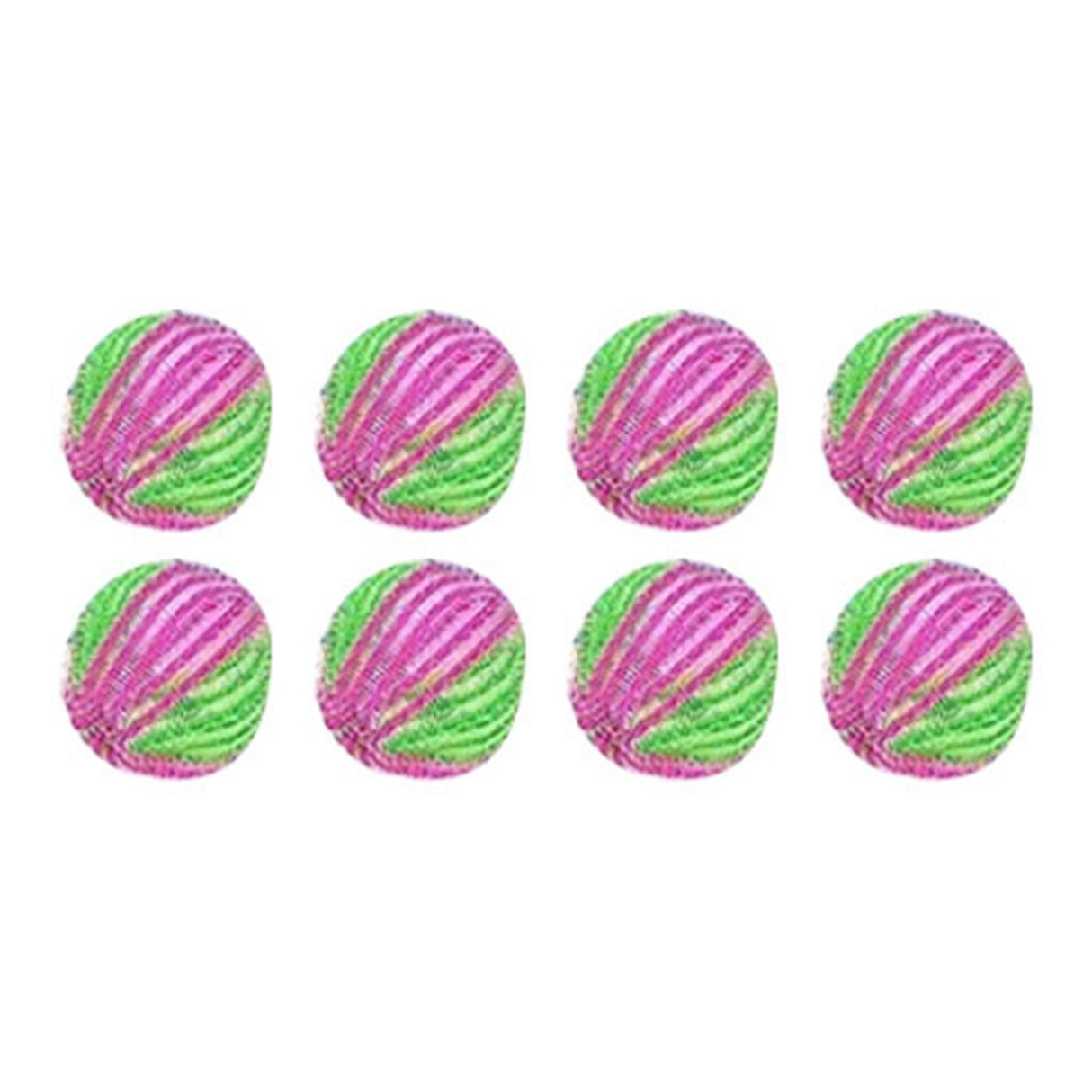 8Pcs Pet Hair Remover Balls Nylon Round Efficient Laundry Lint Remover Balls for Household Laundry