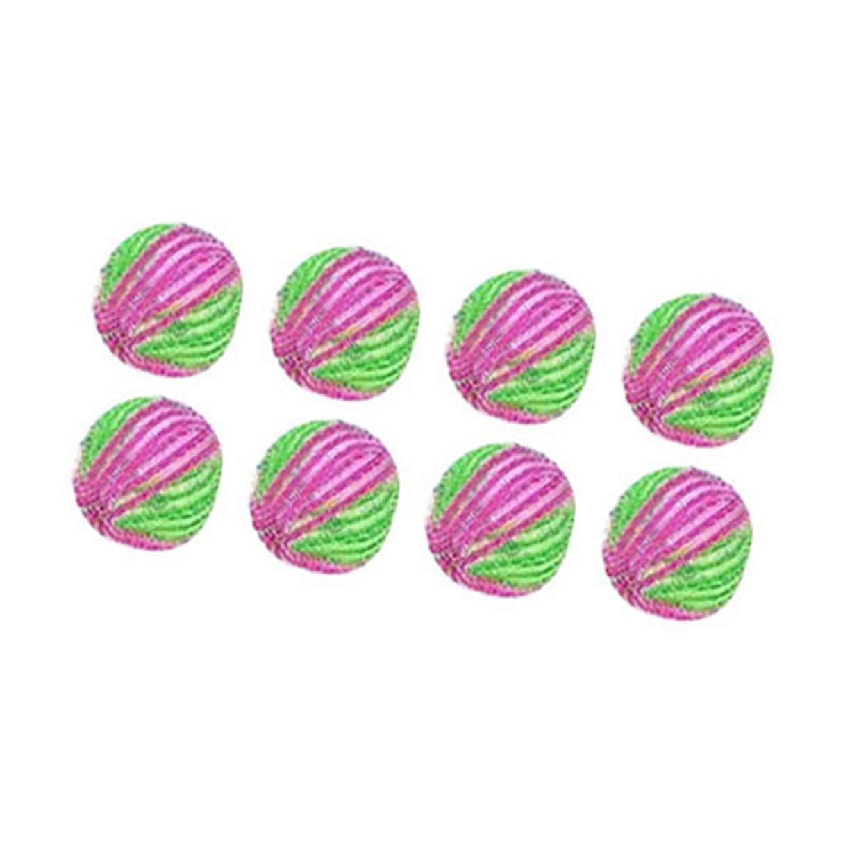 8Pcs Pet Hair Remover Balls Nylon Round Efficient Laundry Lint Remover Balls for Household Laundry