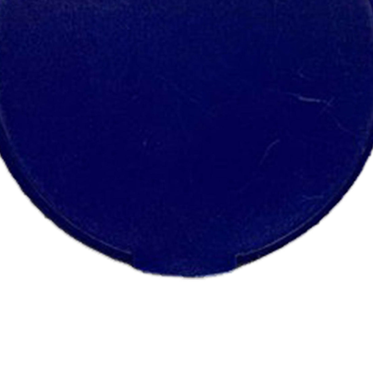 Single Sided Folding Circular Mirror Plastic Portable Compact Cosmetic Pocket Mirror Blue
