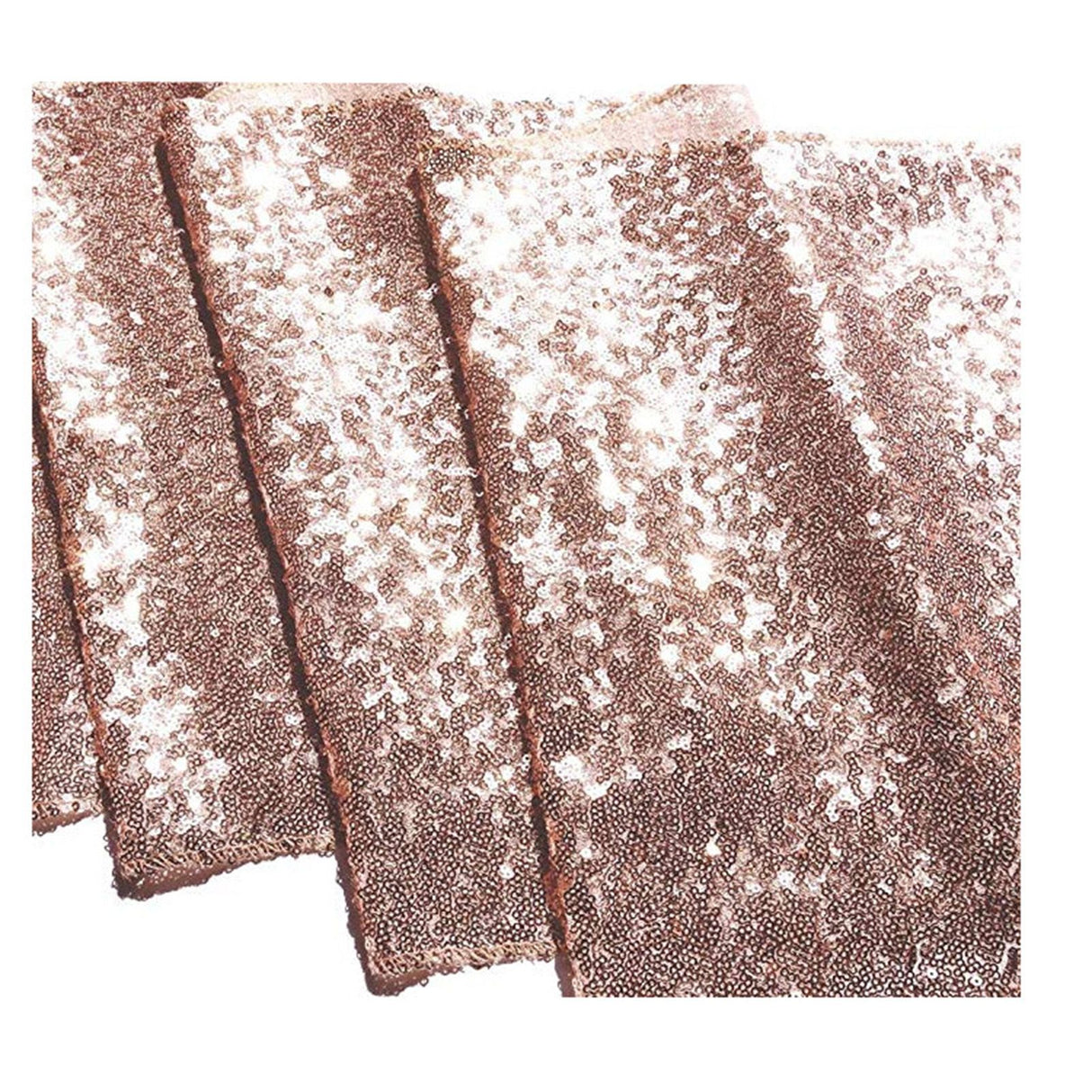 Tablecloth Polyester Fiber with Gold Sequins Table Cover for Table Home Wedding Decoration
