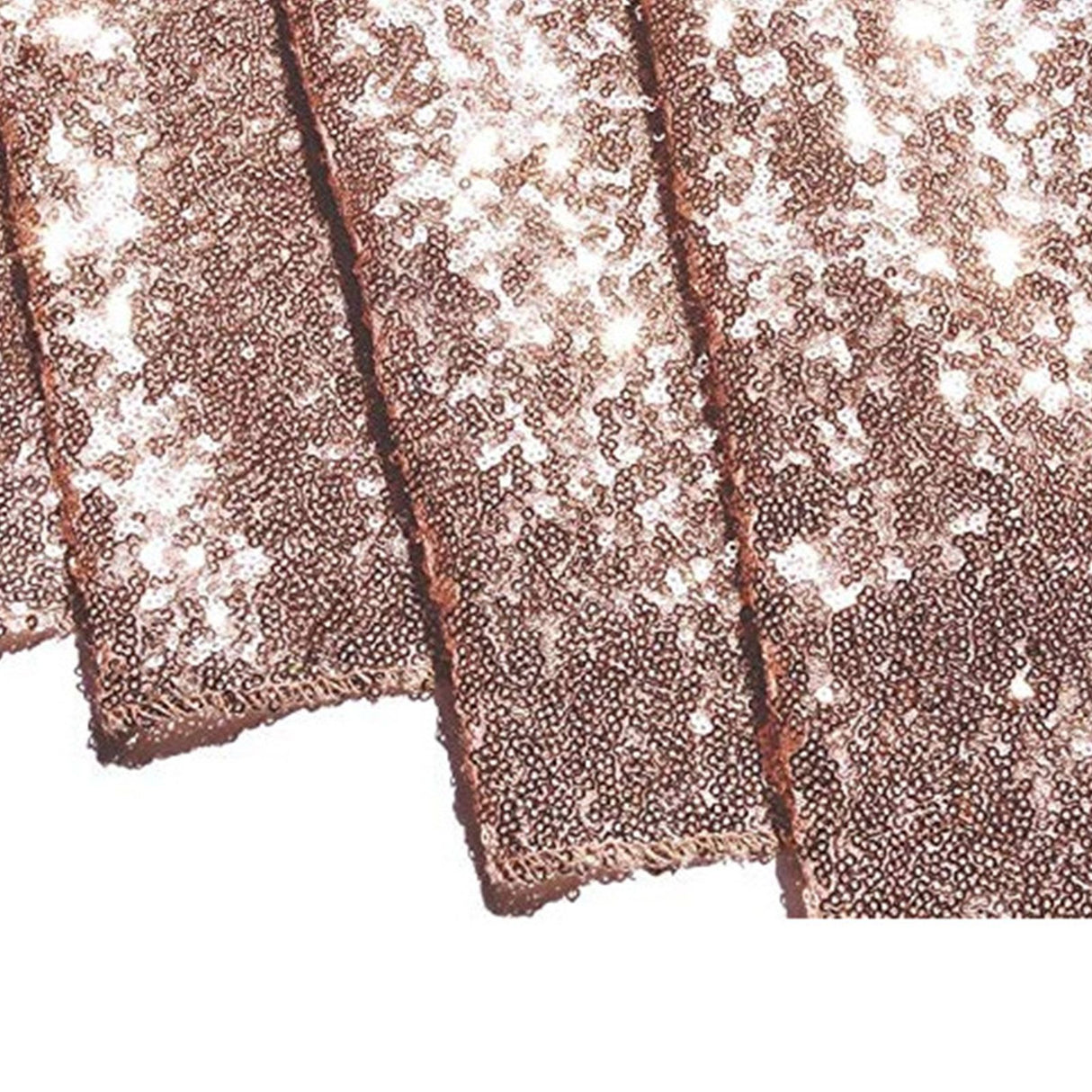 Tablecloth Polyester Fiber with Gold Sequins Table Cover for Table Home Wedding Decoration