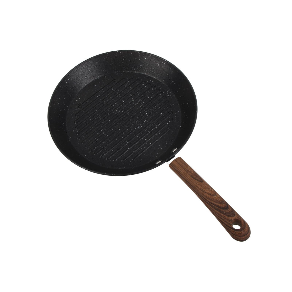 Round Grill Pan Universal Non Stick Multifunctional Flat Bottom Frying Pan for Breakfast